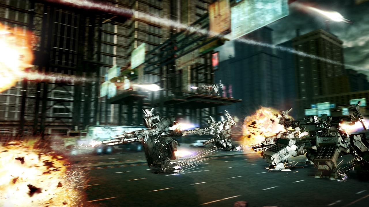 Screens Armored Core 5