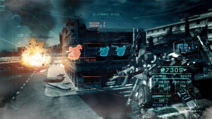 Screens Armored Core 5