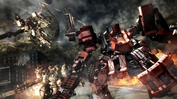 Screens Armored Core 5