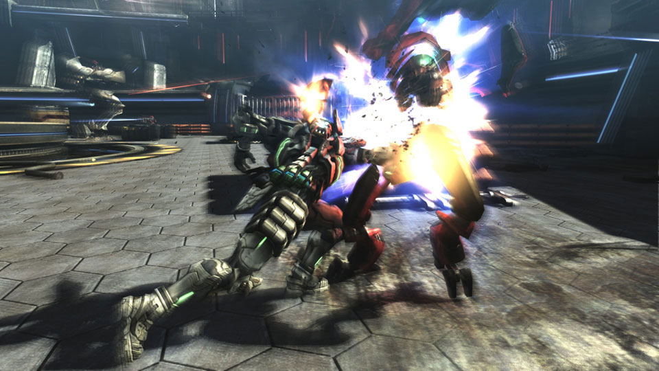 Vanquish attaque en images