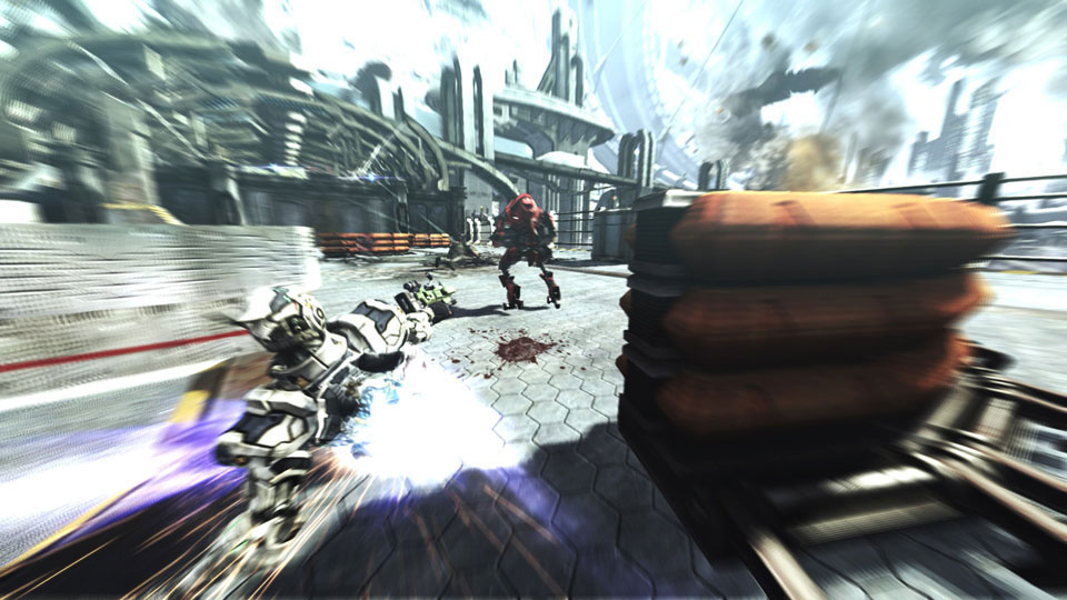 Vanquish attaque en images