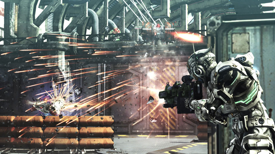 Vanquish attaque en images