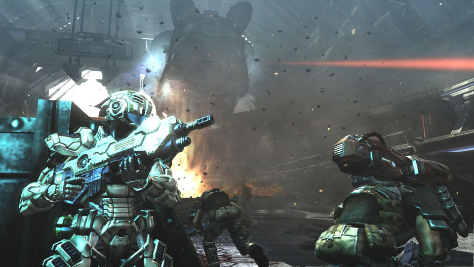 Vanquish attaque en images