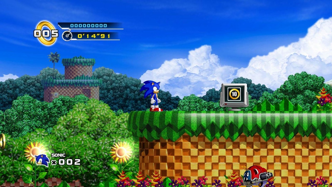 Sonic 4: new images