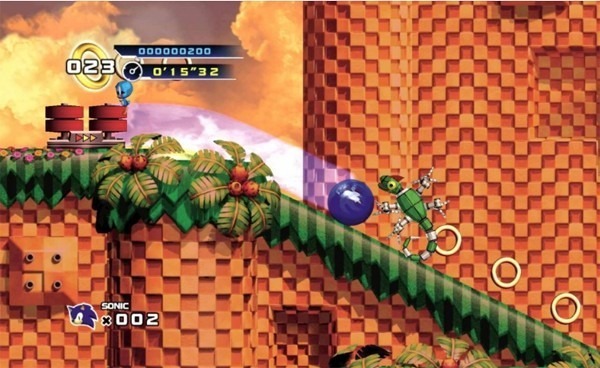 Sonic 4: new images