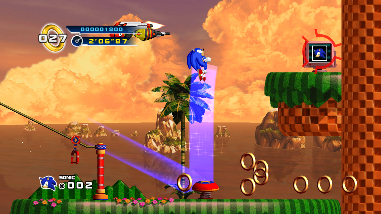 Sonic 4 : quelques images