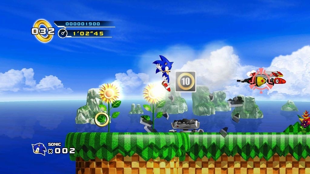 Sonic 4: new images
