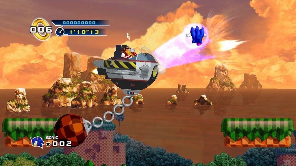 Sonic 4 : un trio d'images