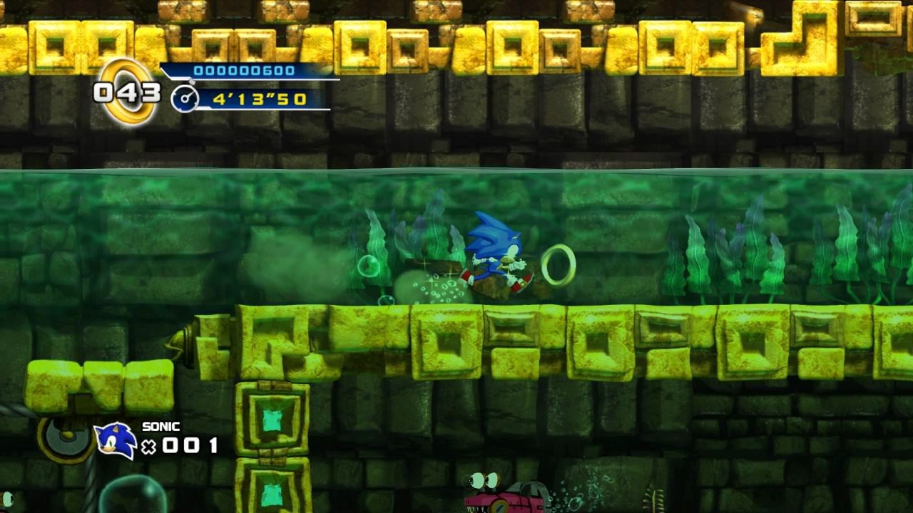 Sonic 4 Episode 1 : quelques images