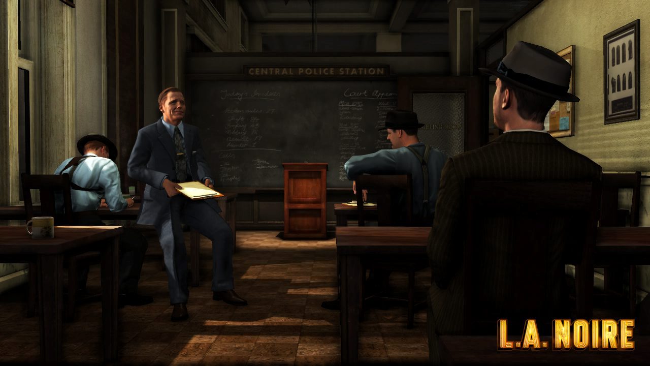 Screens L.A. Noire