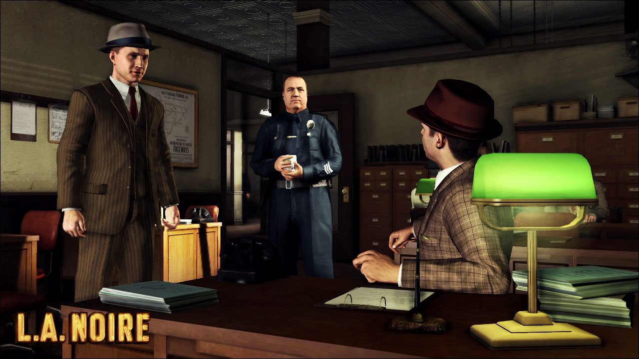 Screens L.A. Noire