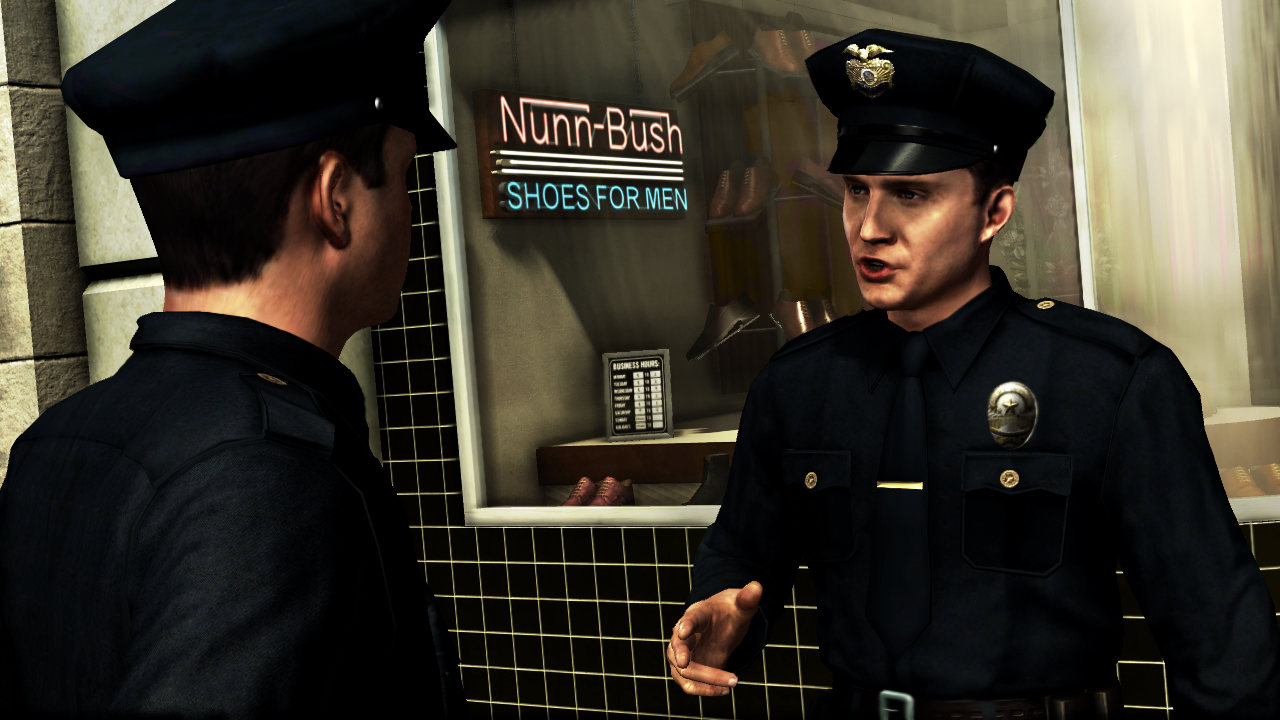 Screens L.A. Noire