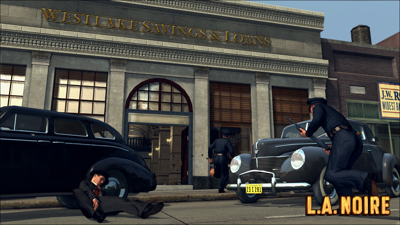 Screens L.A. Noire