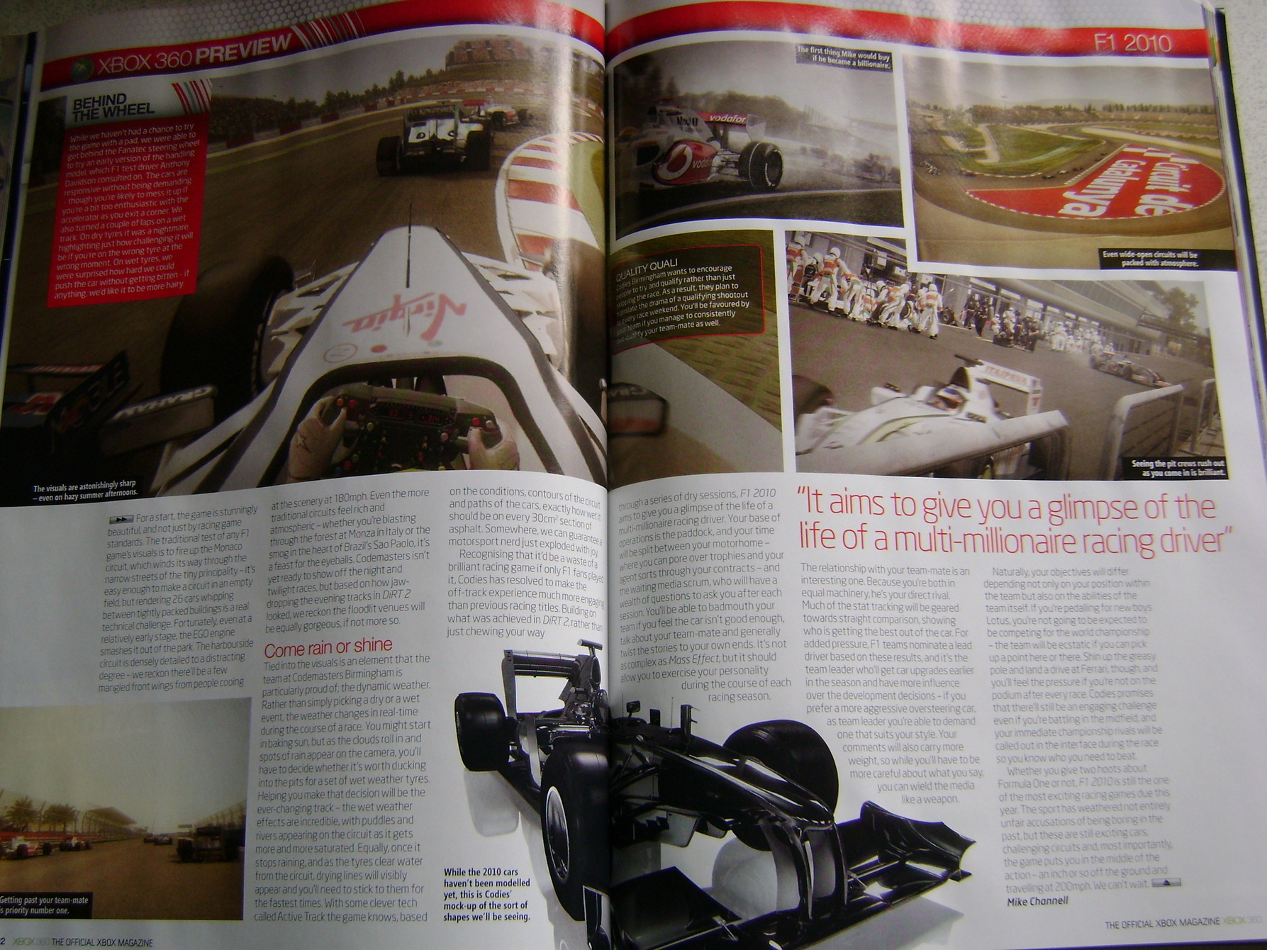 F1 2010 : les premières images