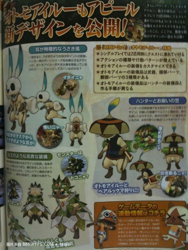 Monster Hunter 3 PSP : un tas d'images