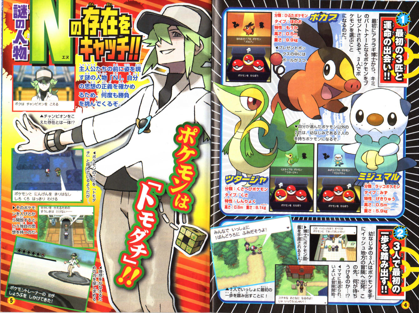 Pokémon Noir et Blanc : le plein d'images