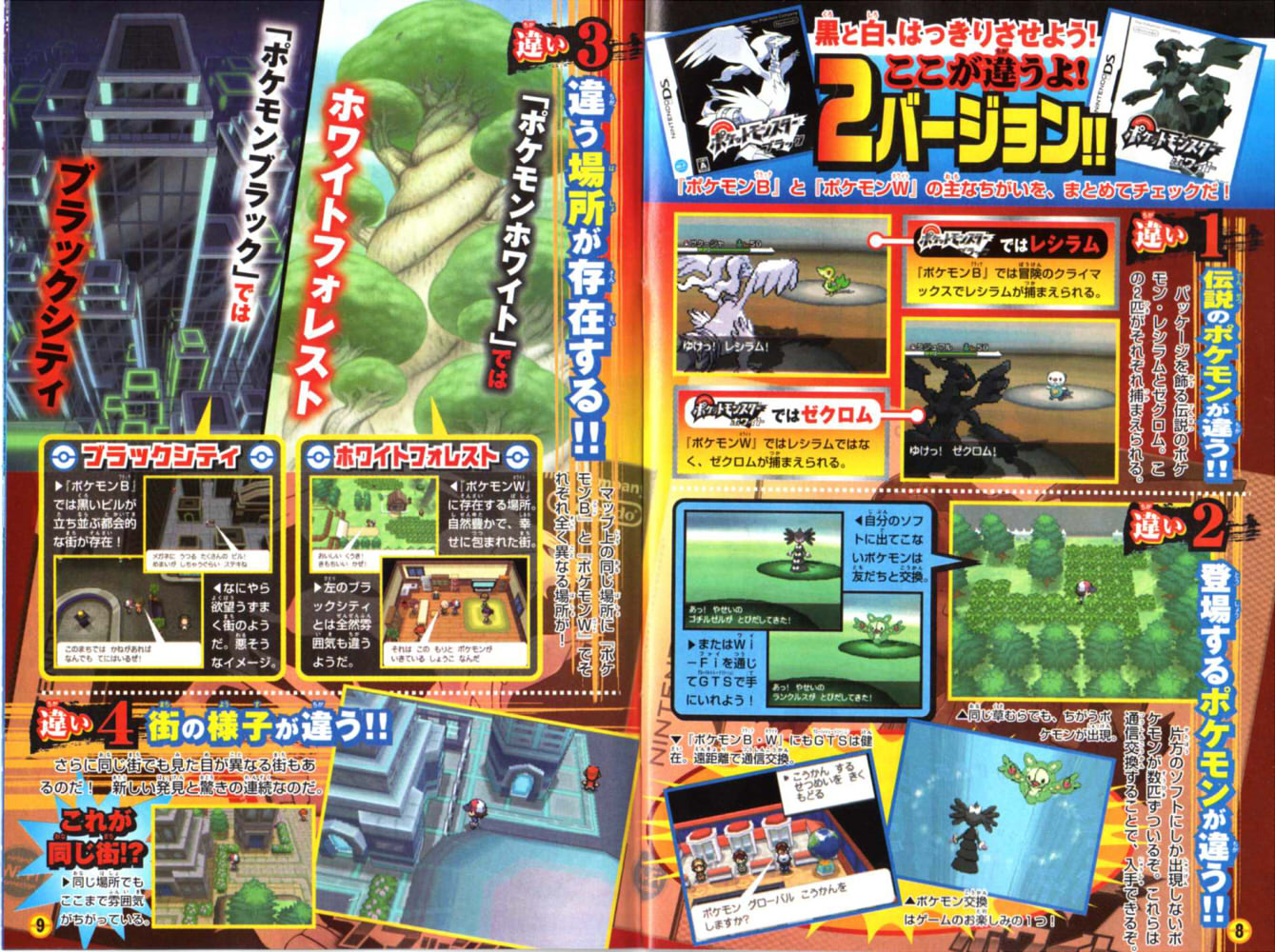 Pokémon Noir et Blanc : le plein d'images