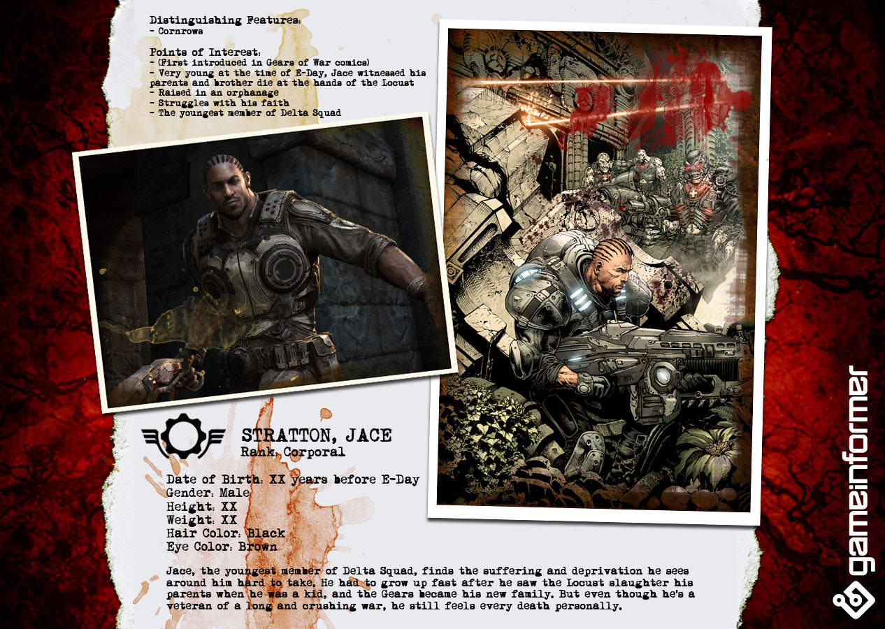 Gears of War 3 : les autres persos
