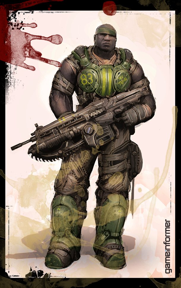 Gears of War 3 : les autres persos