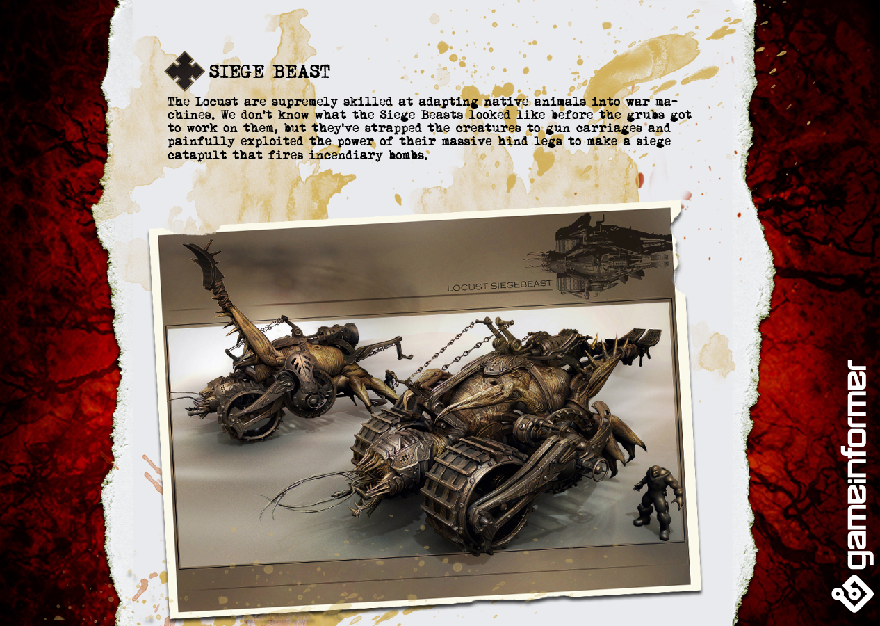 Gears of War 3 montre ses ennemis