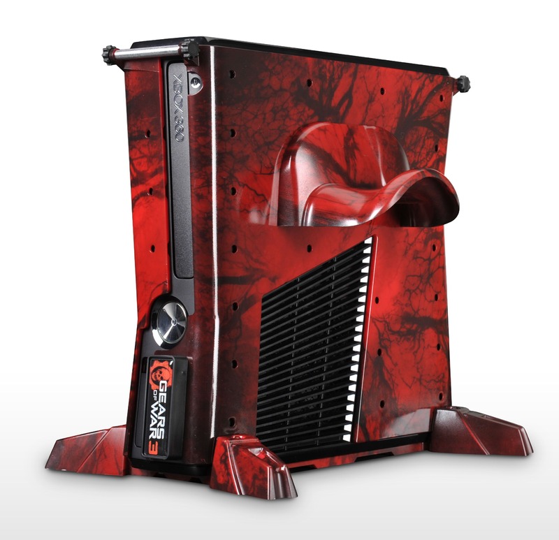 Gears of War 3 : une Xbox 360 qui claque