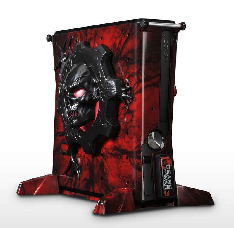 Gears of War 3 : une Xbox 360 qui claque