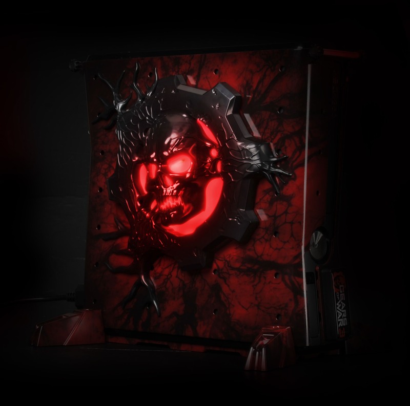 Gears of War 3 : une Xbox 360 qui claque