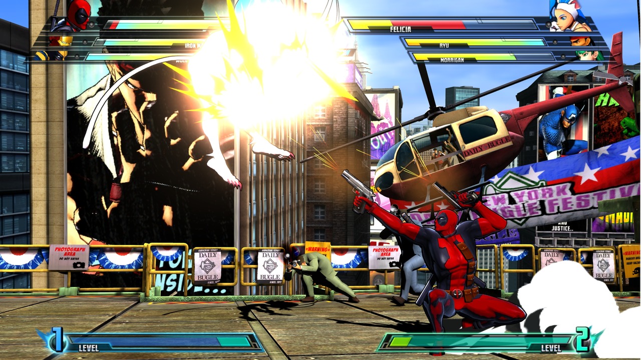 Marvel VS Capcom 3 se fritte en images