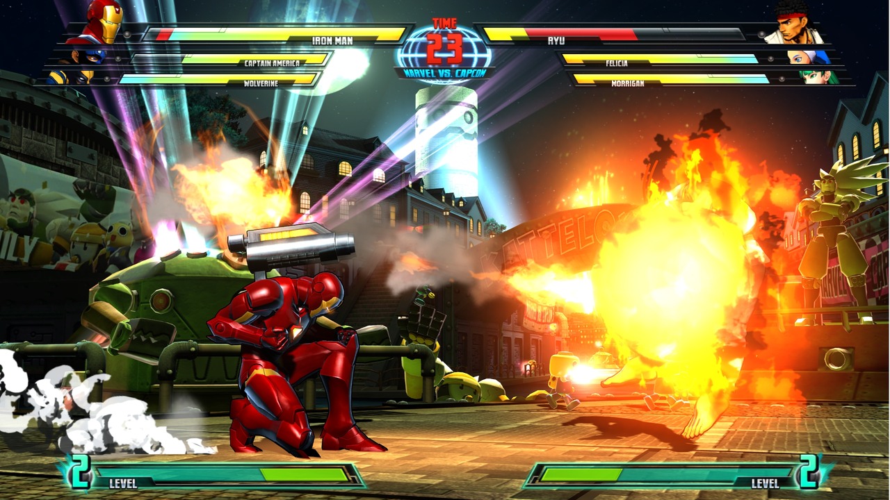 Marvel VS Capcom 3 se fritte en images