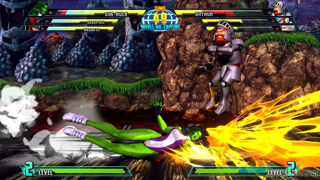Marvel VS Capcom 3 : Miss Hulk et Zero
