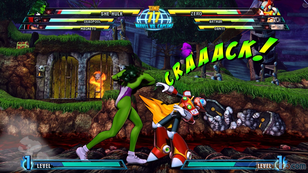 Marvel VS Capcom 3 : Miss Hulk et Zero