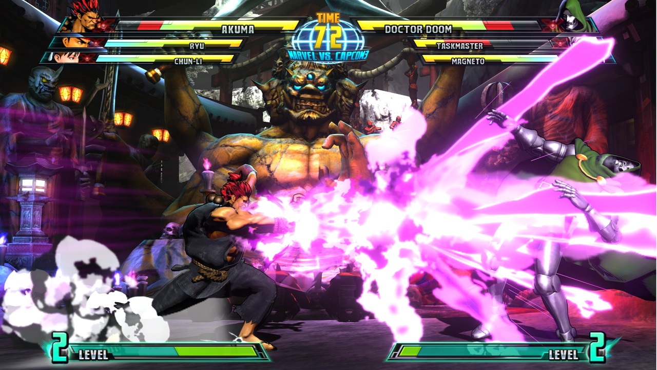 Marvel VS Capcom 3 : images Akuma et Taskmaster