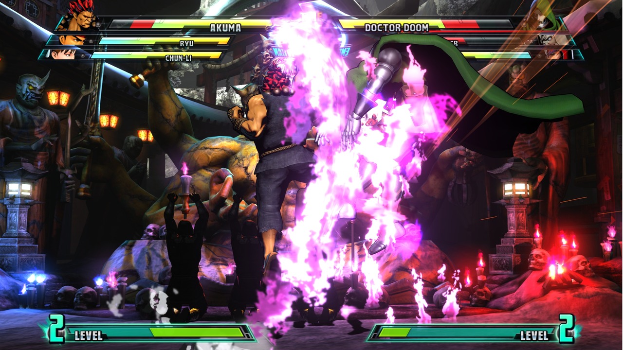 Marvel VS Capcom 3 : images Akuma et Taskmaster