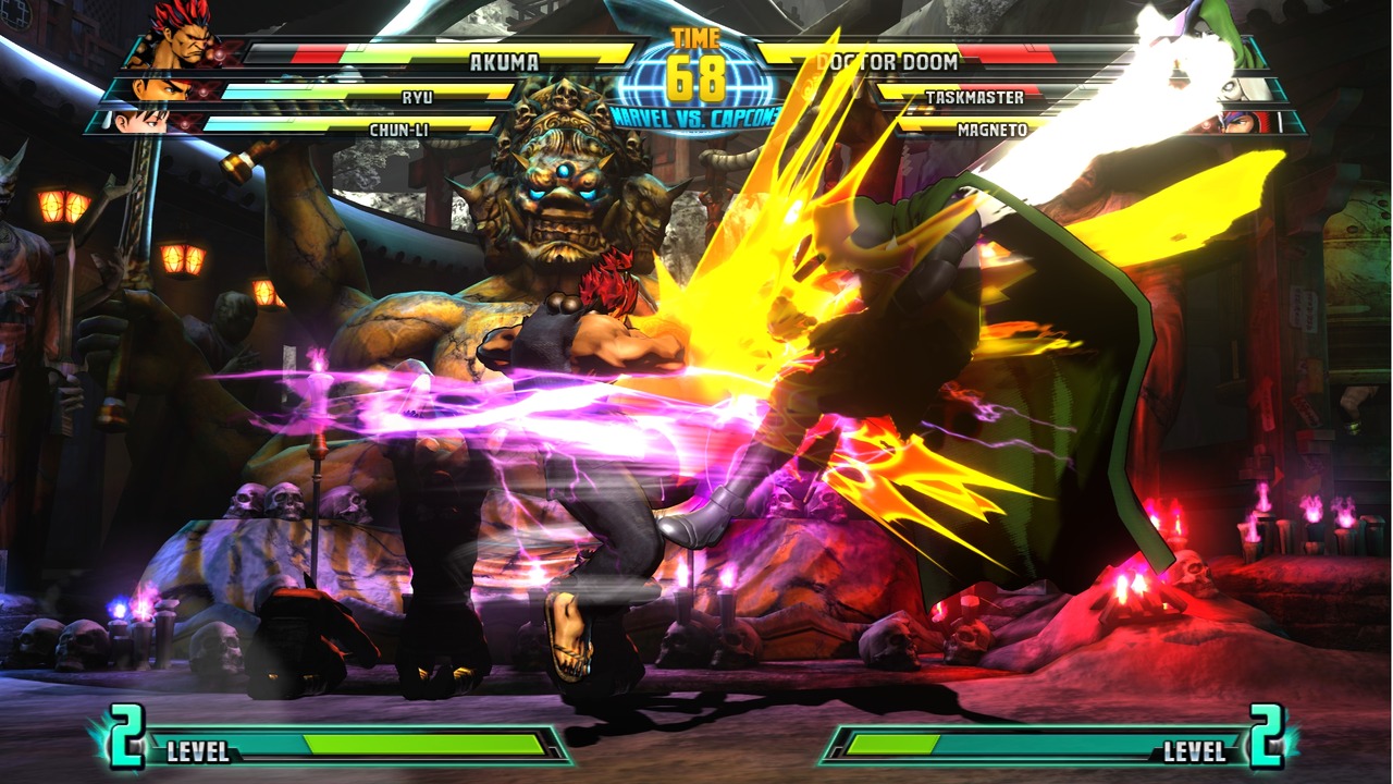 Marvel VS Capcom 3 : images Akuma et Taskmaster