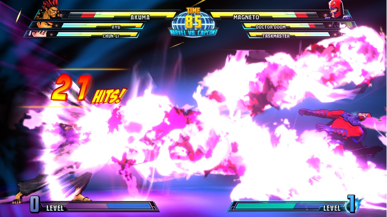 Marvel VS Capcom 3 : images Akuma et Taskmaster
