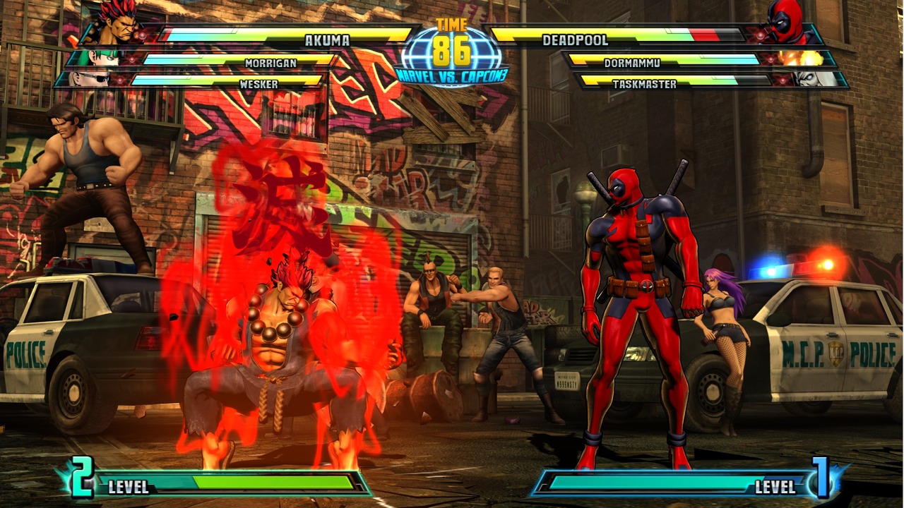 Marvel VS Capcom 3 : images Akuma et Taskmaster