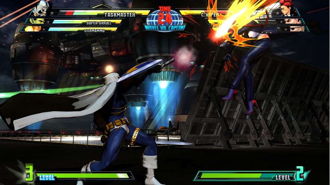 Marvel VS Capcom 3 : images Akuma et Taskmaster
