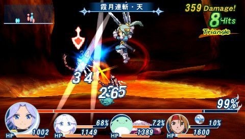 Tales of Phantasia NDX : avalanche d'images