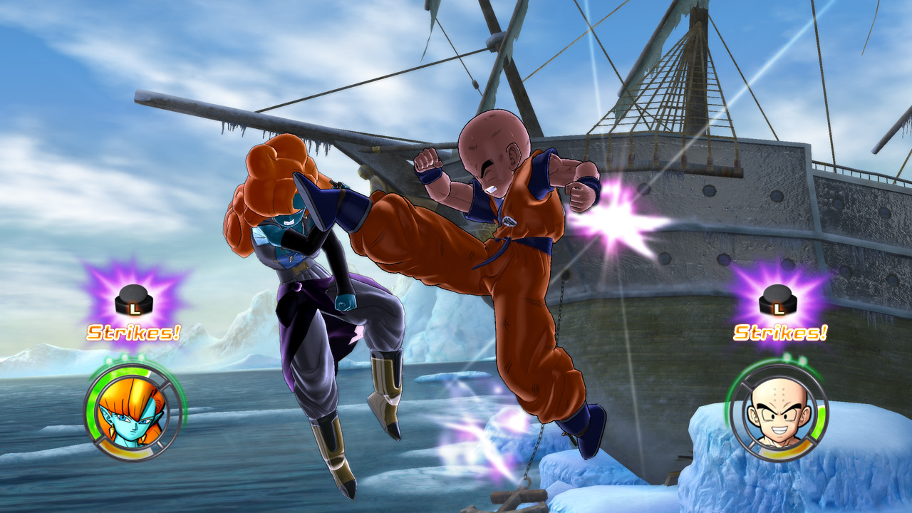 Dragon Ball Raging Blast 2 : encore du Dr. Raichi