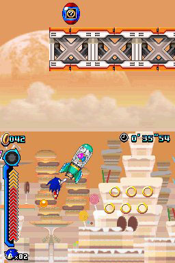 Sonic Colours : images de la version DS
