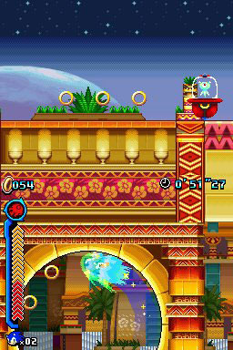 Sonic Colours : images de la version DS