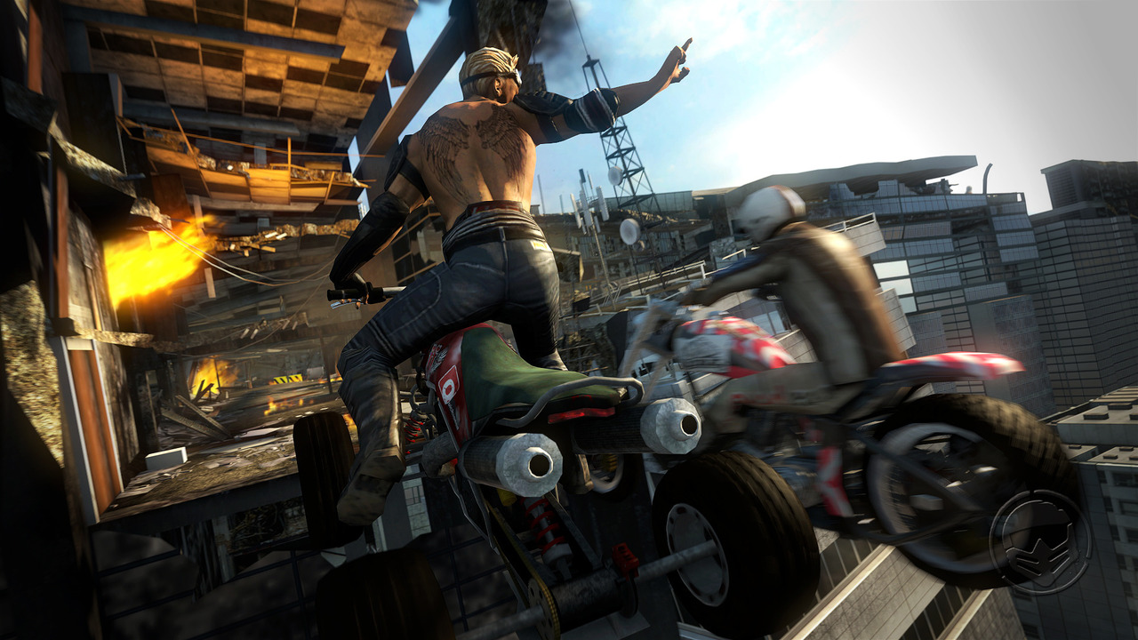 MotorStorm Apocalypse : le circuit Skyline en vidéo