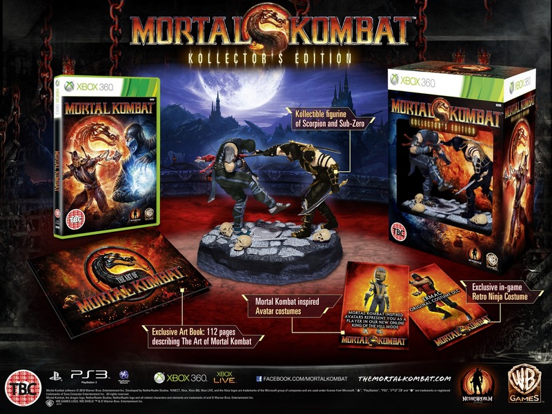 Mortal Kombat : les éditions Kollector et Ultimate