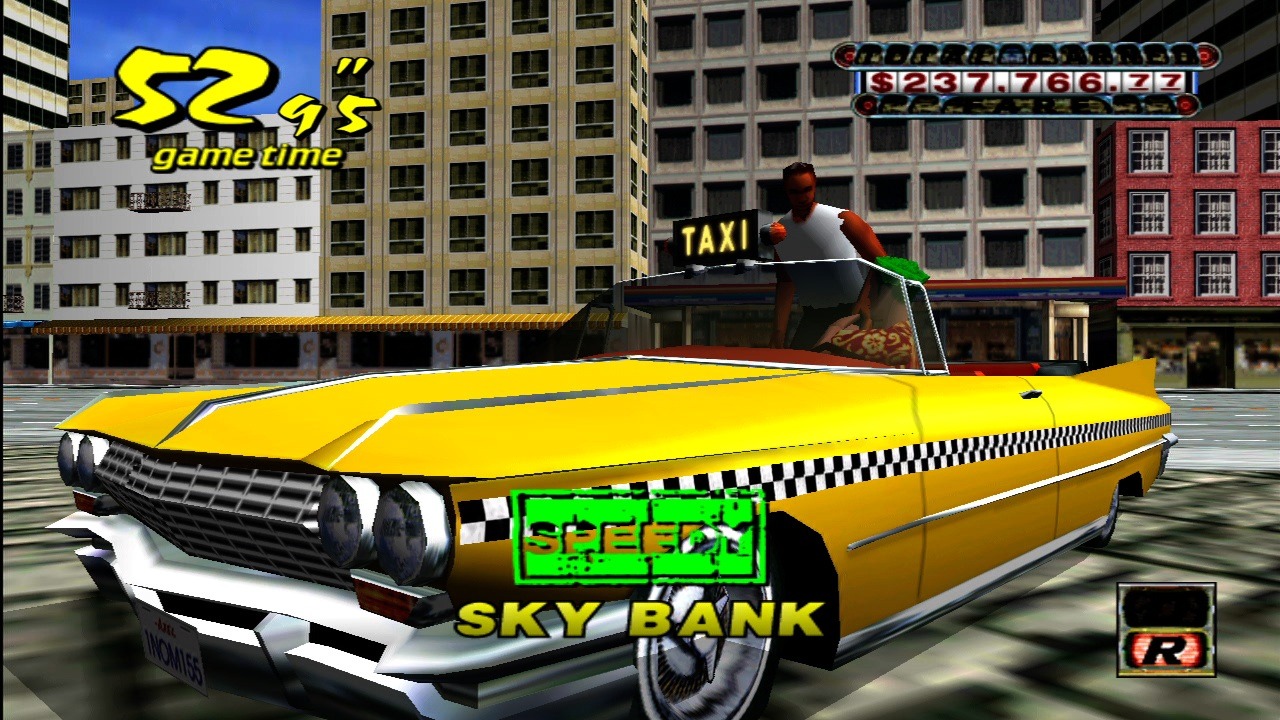Crazy Taxi fait son show en images
