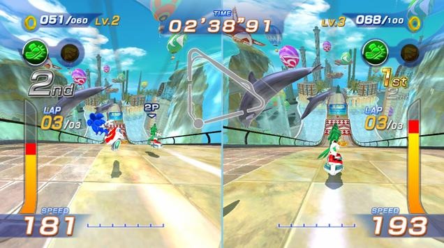 Sonic Free Riders (Kinect): a new video