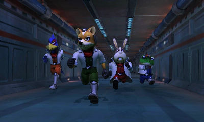 Screens Starfox 64 3D