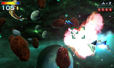 Screens Starfox 64 3D