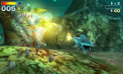 Screens Starfox 64 3D