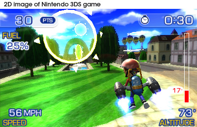 3DS : images Pilotwings Resort