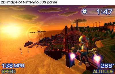 3DS : images Pilotwings Resort